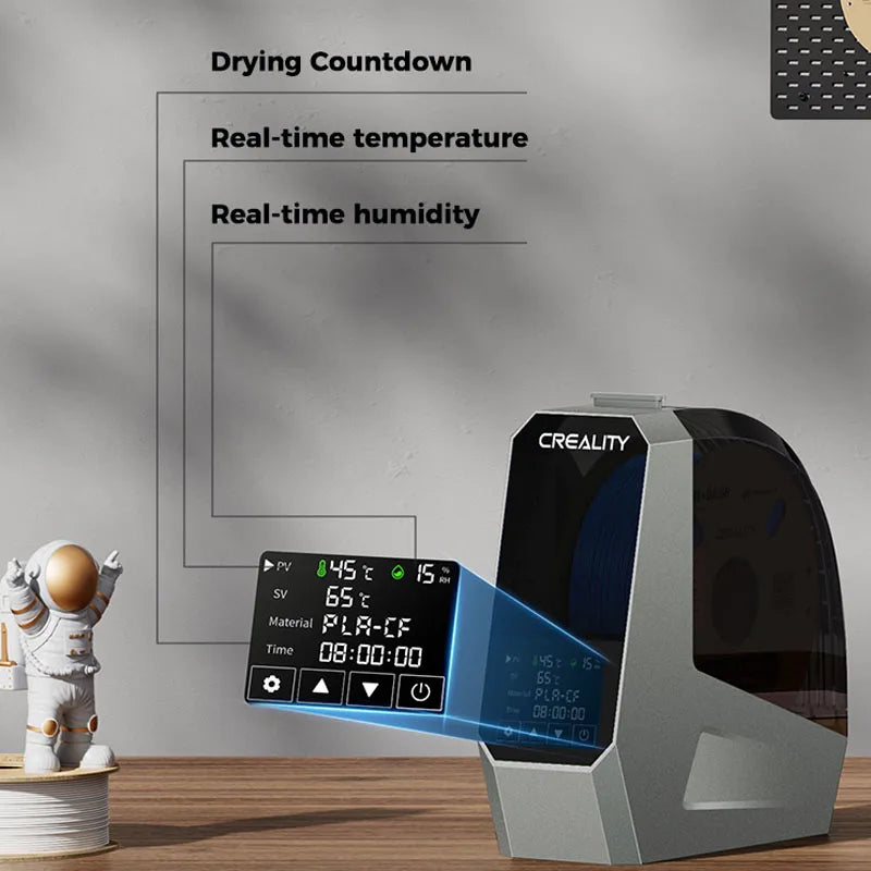 Creality Space Pi Filament Dryer Box Efficent drying Adjustable 45℃-70℃ 360° Hot-Air Heating For Creality K1 / Ender 3 V3 SE