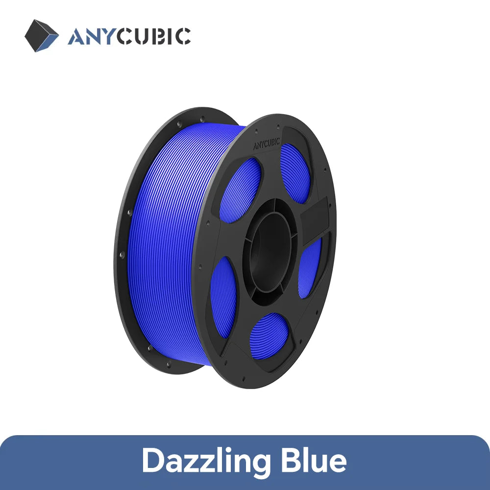 ANYCUBIC PLA+ 3D Printer Filament 1.75mm 1KG/Roll High Precision Pla Plus 3D Printing Material Plastic Rubber Consumables