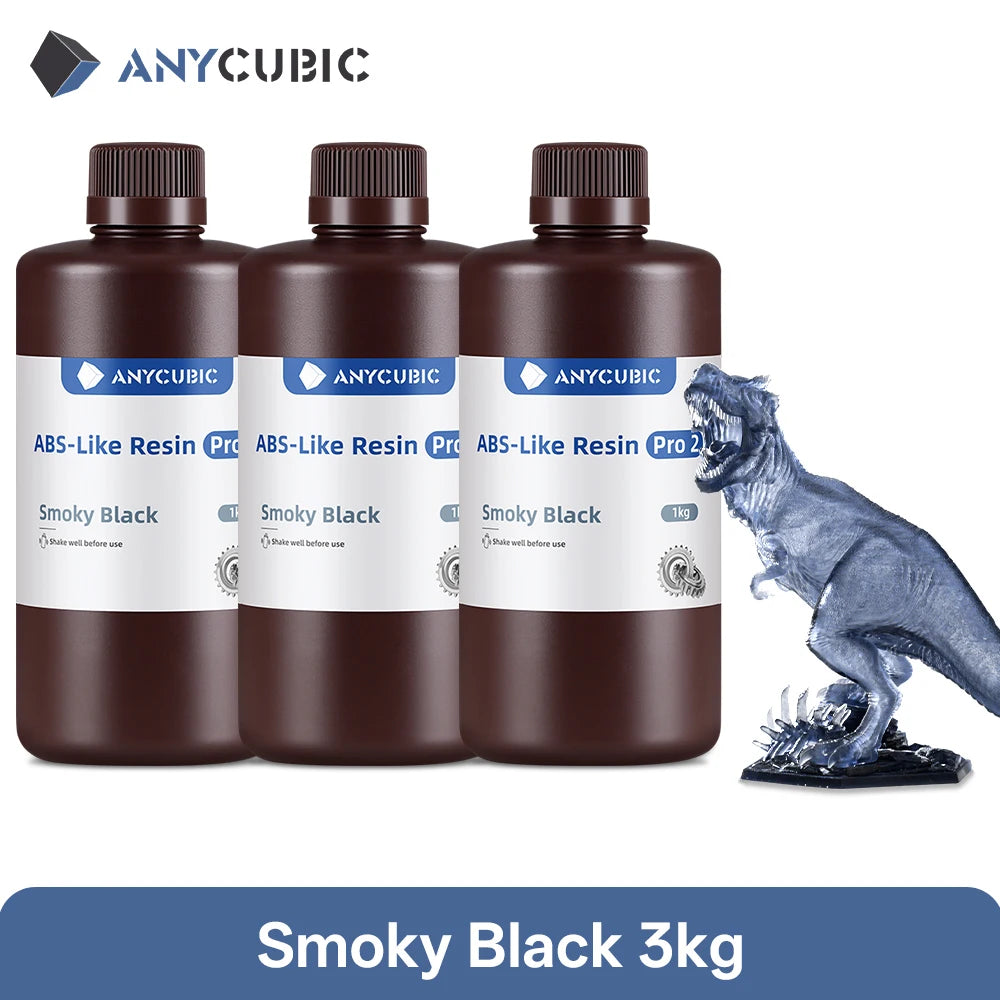 Newest 3pieces/lot Anycubic ABS Like Pro 2 3d Resin High Precision UV 405nm For LCD SLA DLP Anycubic Photon Resin 3d Printer