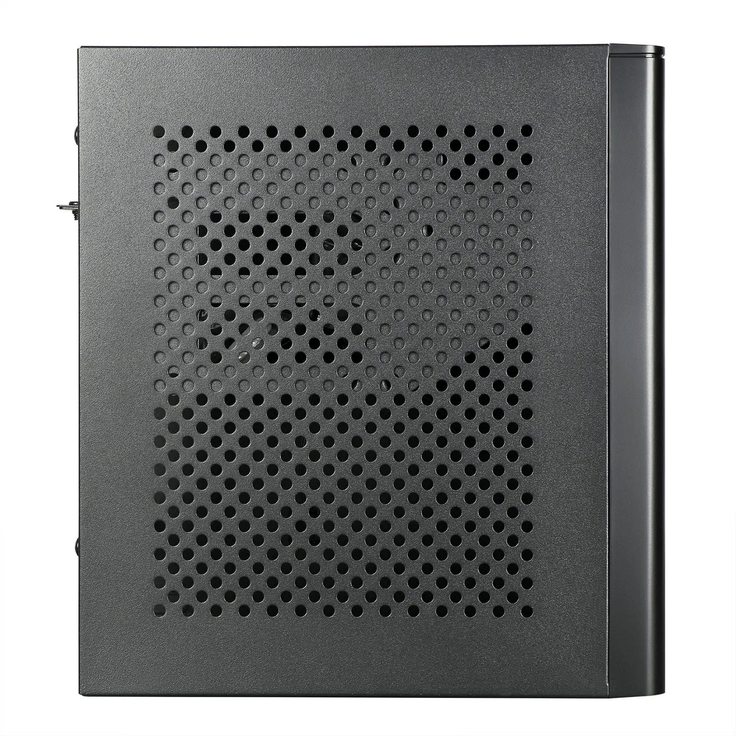 Mini ITX Case, SFF Small Form Factor, Mini-Tower HTPC Computer Cases, Vented Panels 0.8mm SPCC PC Chassis