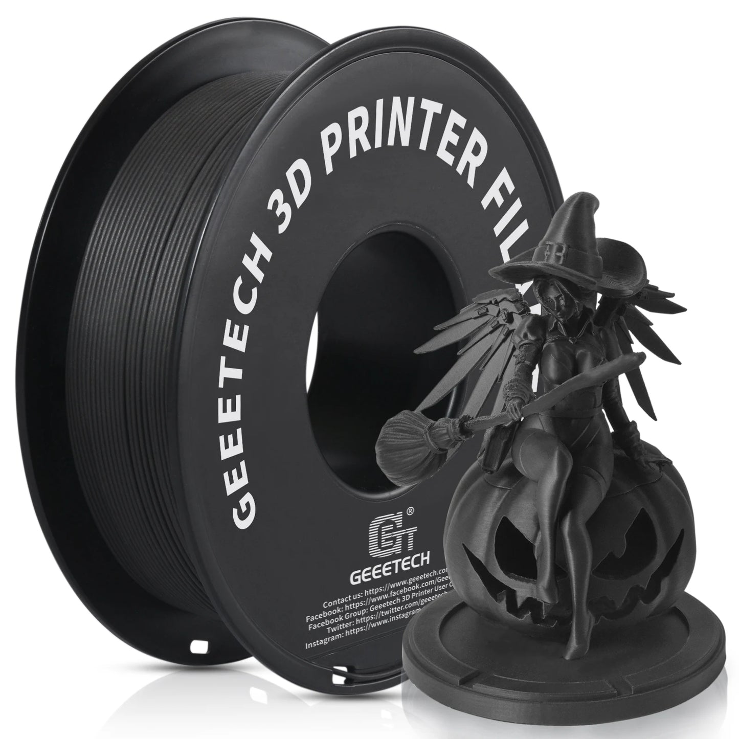Geeetech 1kg 1.75mm Matte PLA 3D Printer Filament Vacuum Packaging Overseas Warehouses A variety of Colors Fast Ship