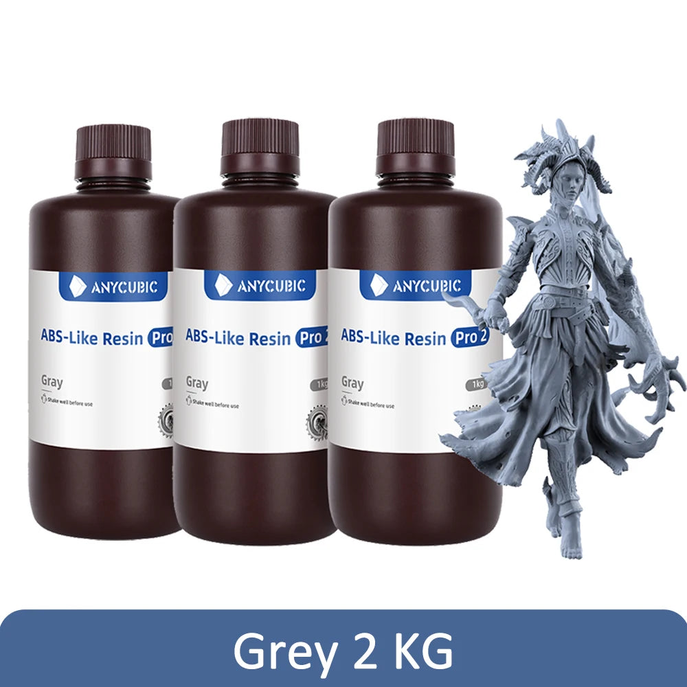 Newest 3pieces/lot Anycubic ABS Like Pro 2 3d Resin High Precision UV 405nm For LCD SLA DLP Anycubic Photon Resin 3d Printer