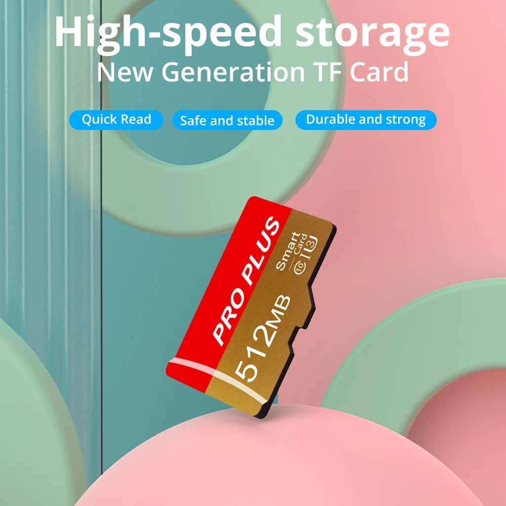 5PCS Memory Card 8GB 4GB 2GB 1GB With Adapter High Speed Memory Card, Small Capacity 512MB 256MB 128MB 64MB UHS-I A1 Memory TF