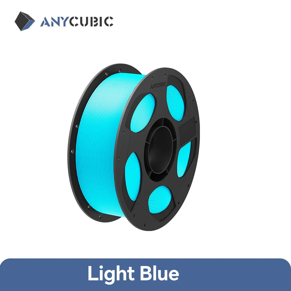 ANYCUBIC PLA+ 3D Printer Filament 1.75mm 1KG/Roll High Precision Pla Plus 3D Printing Material Plastic Rubber Consumables