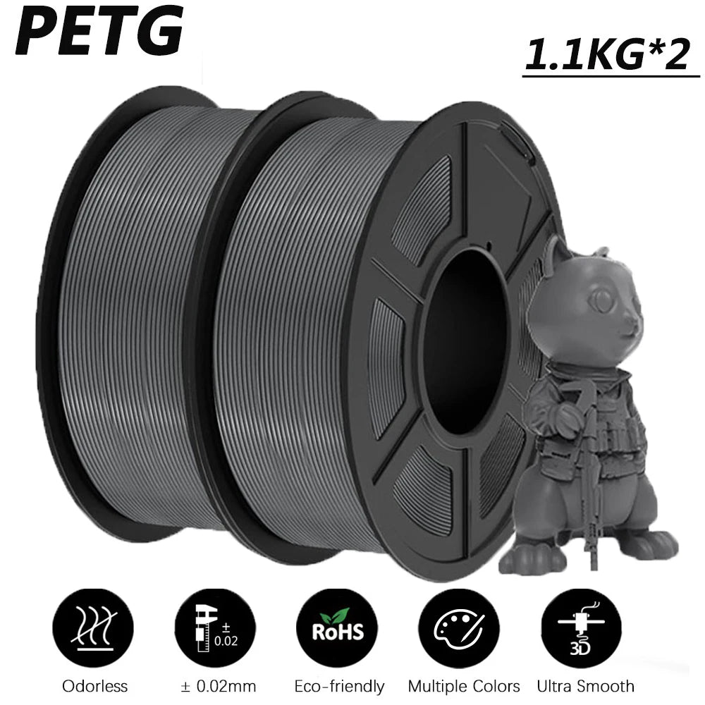 PLA / PLA PLUS Printer Filament 1.75mm 2.2 KG 100% No Bubble non-toxic 3D Printing Materials for 3D Printer