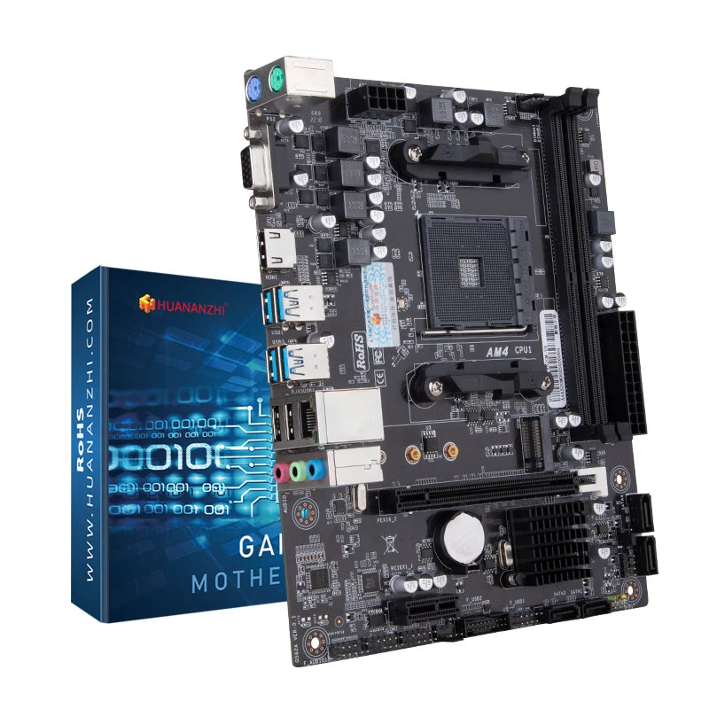 A520M VH AMD AM4 Motherboard Support Ryzen ( 3600 4650G 5500G 5600 5600G 5600X 5800X) M.2 NVME Dual Channel DDR4 RAM