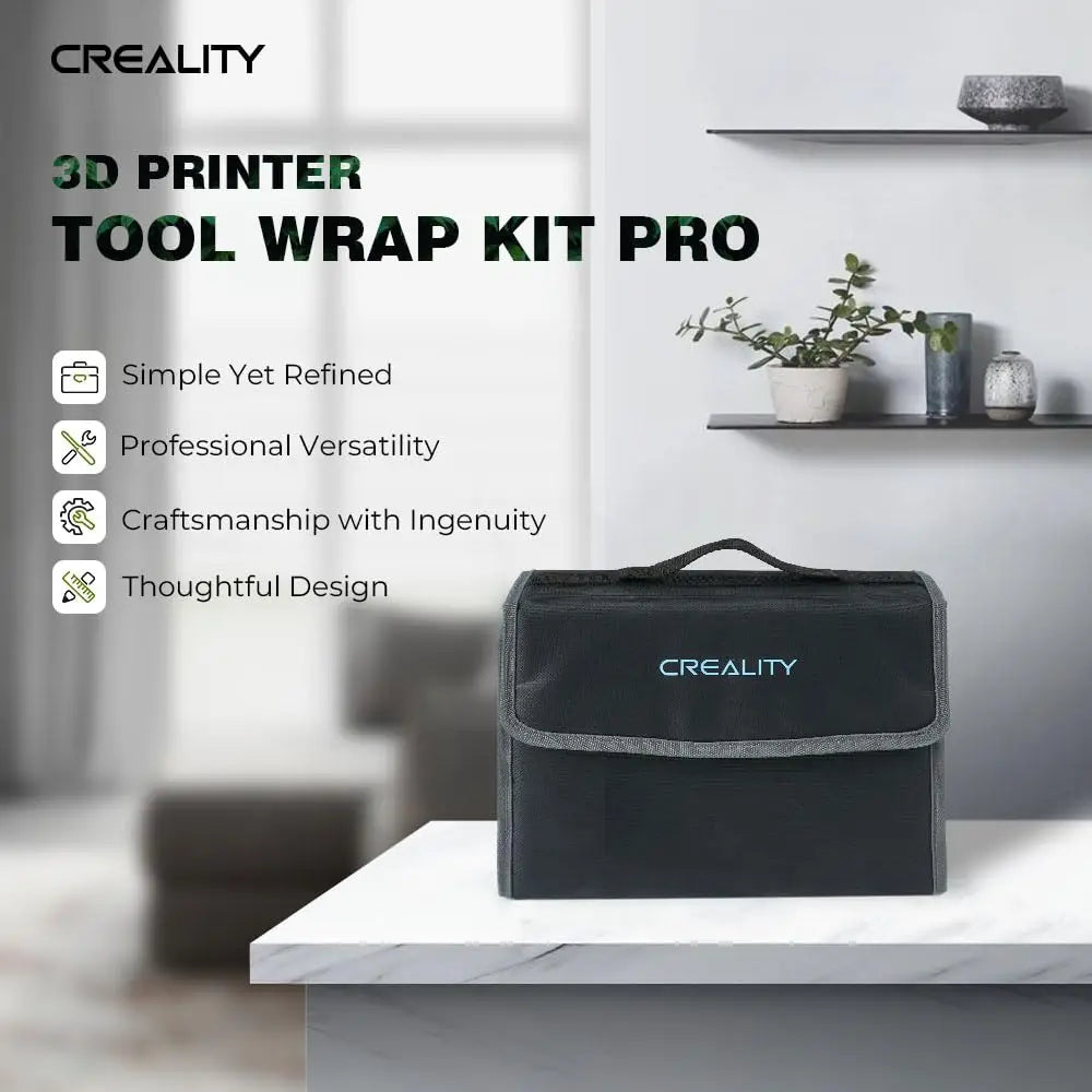 Creality 3D Printer Tool Kit  74Pcs 3D Printing Tool Wrap Kit Assembly / Removal / Filament Cutting Set 3D Printer Accessories