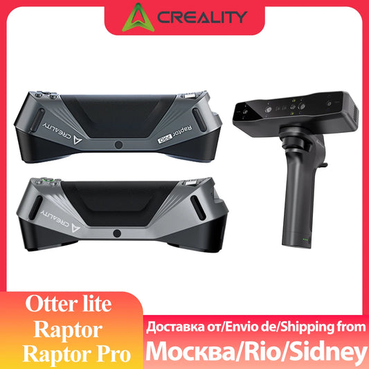 Creality Raptor Pro CR-Scan Raptor CR-Scan Otter Lite 3D Scanners Blue Laser Line/NIR High Accuracy 24Bit Full-Colo Scanning