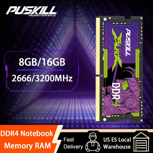 DDR4 Memoria RAM 16GB 8GB 1.2V 3200MHz 2666MHz  260-PIN Notebook SODIMM Laptop Memory