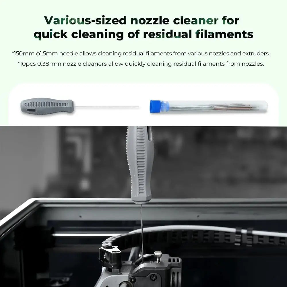 Creality 3D Printer Tool Kit  74Pcs 3D Printing Tool Wrap Kit Assembly / Removal / Filament Cutting Set 3D Printer Accessories