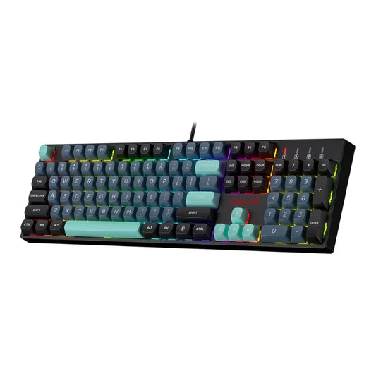 Redragon K582 SE Wired RGB 104 Keys Mechanical ,Dynamic 16.8M RGB Backlit Gaming Keyboard,Red Switches