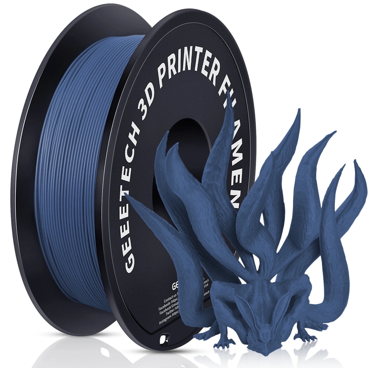Geeetech 1kg 1.75mm Matte PLA 3D Printer Filament  Vacuum Packaging Overseas Warehouses A variety of Colors Fast Ship